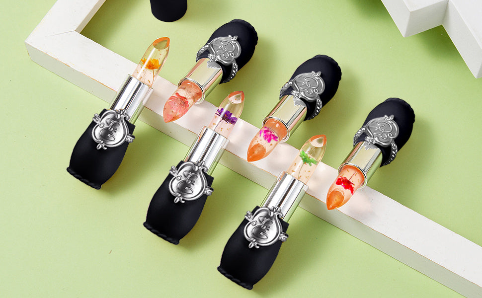 Long-Lasting Temperature-Activated Lipstick Set With Moisturizing Lip Balm - Changing Colors With Magic Valentine's Day Gifts