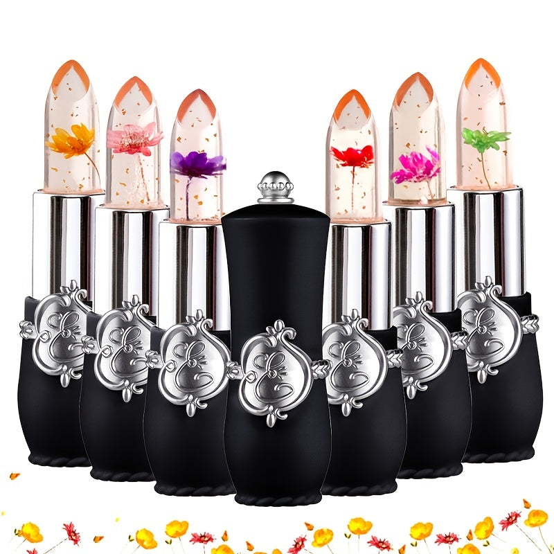 Long-Lasting Temperature-Activated Lipstick Set With Moisturizing Lip Balm - Changing Colors With Magic Valentine's Day Gifts