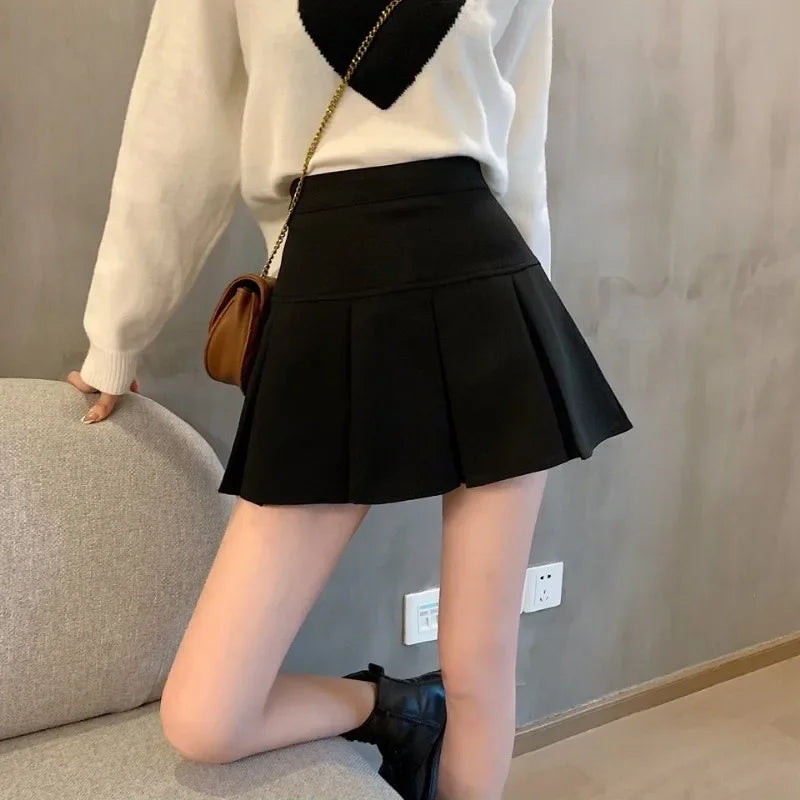 Skirts for Women Korean Style Woman Skirt A Line Midi V Y2k Vintage Summer 2024 Casual Cheap High Quality Clothing Sales Trend