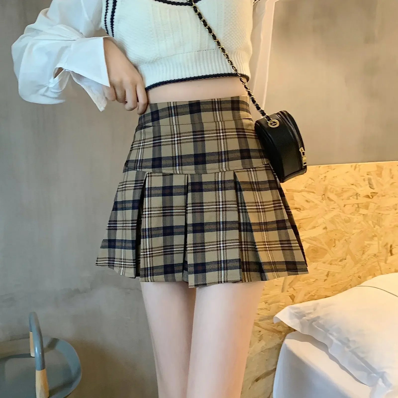 Skirts for Women Korean Style Woman Skirt A Line Midi V Y2k Vintage Summer 2024 Casual Cheap High Quality Clothing Sales Trend